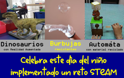 Festeja el día del niño con STEAM